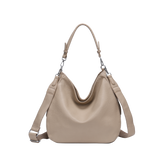 Slouchy taske med lynlås 36x13x30cm - Ingen returret - ITFEB25
